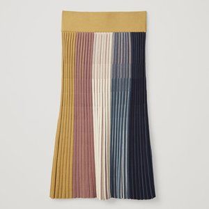 COS ORGANIC COTTON PLEATED SKIRT